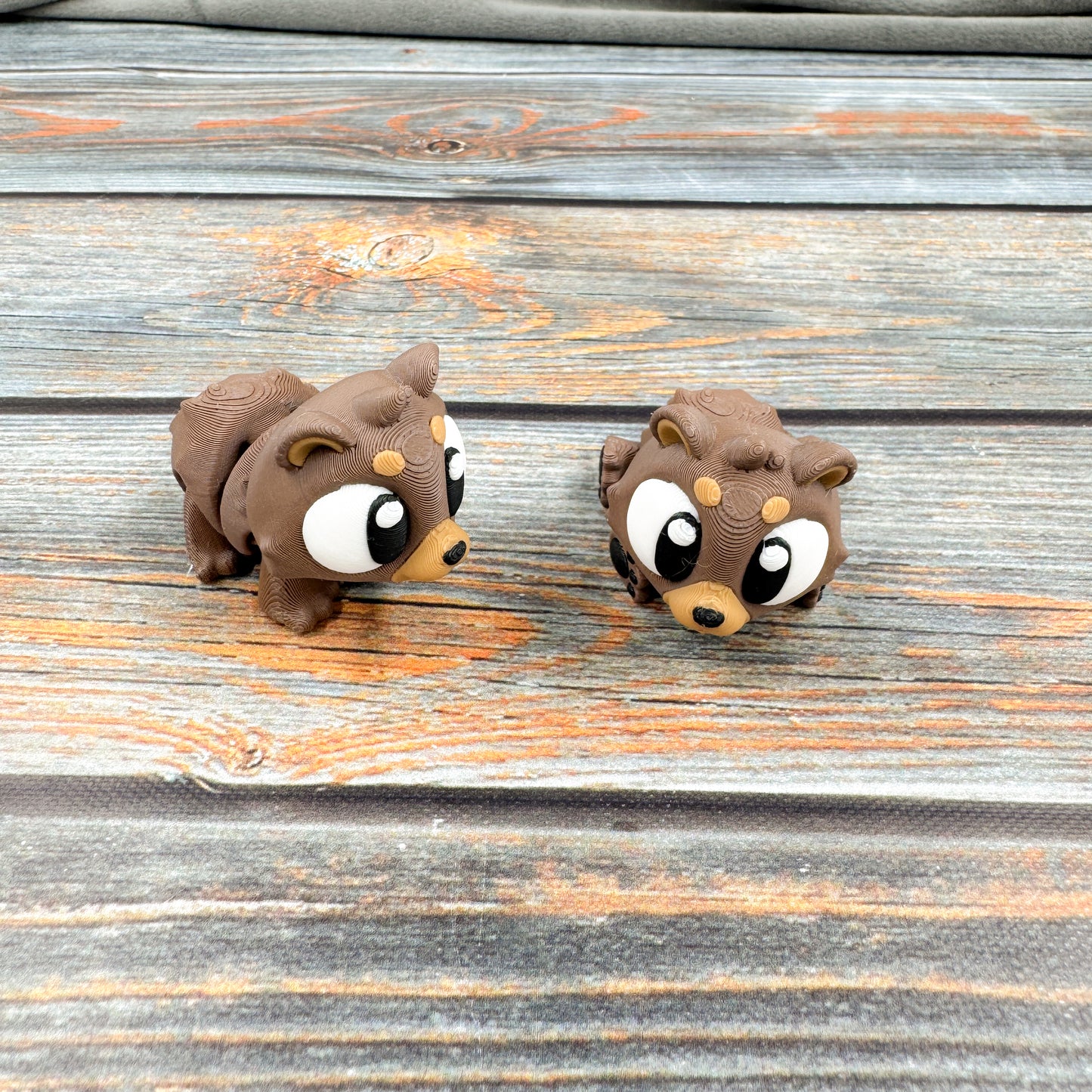 Brown Bear Articulated 3D Printed Fidget Figure