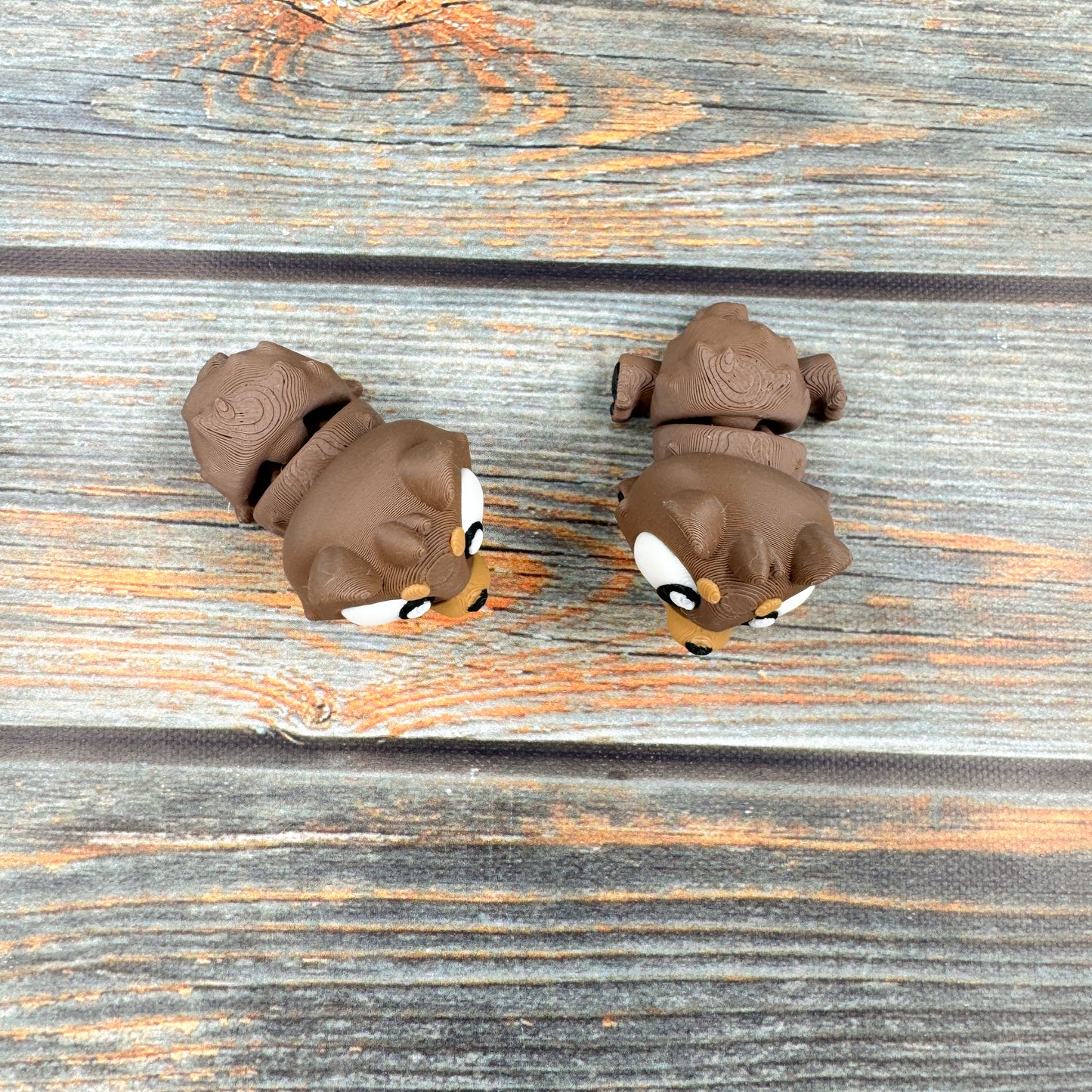 Brown Bear Articulated 3D Printed Fidget Figure