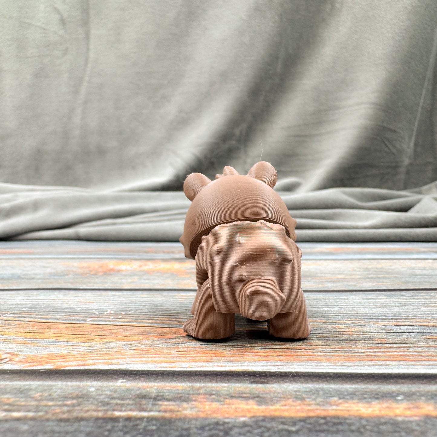 Brown Bear Articulated 3D Printed Fidget Figure