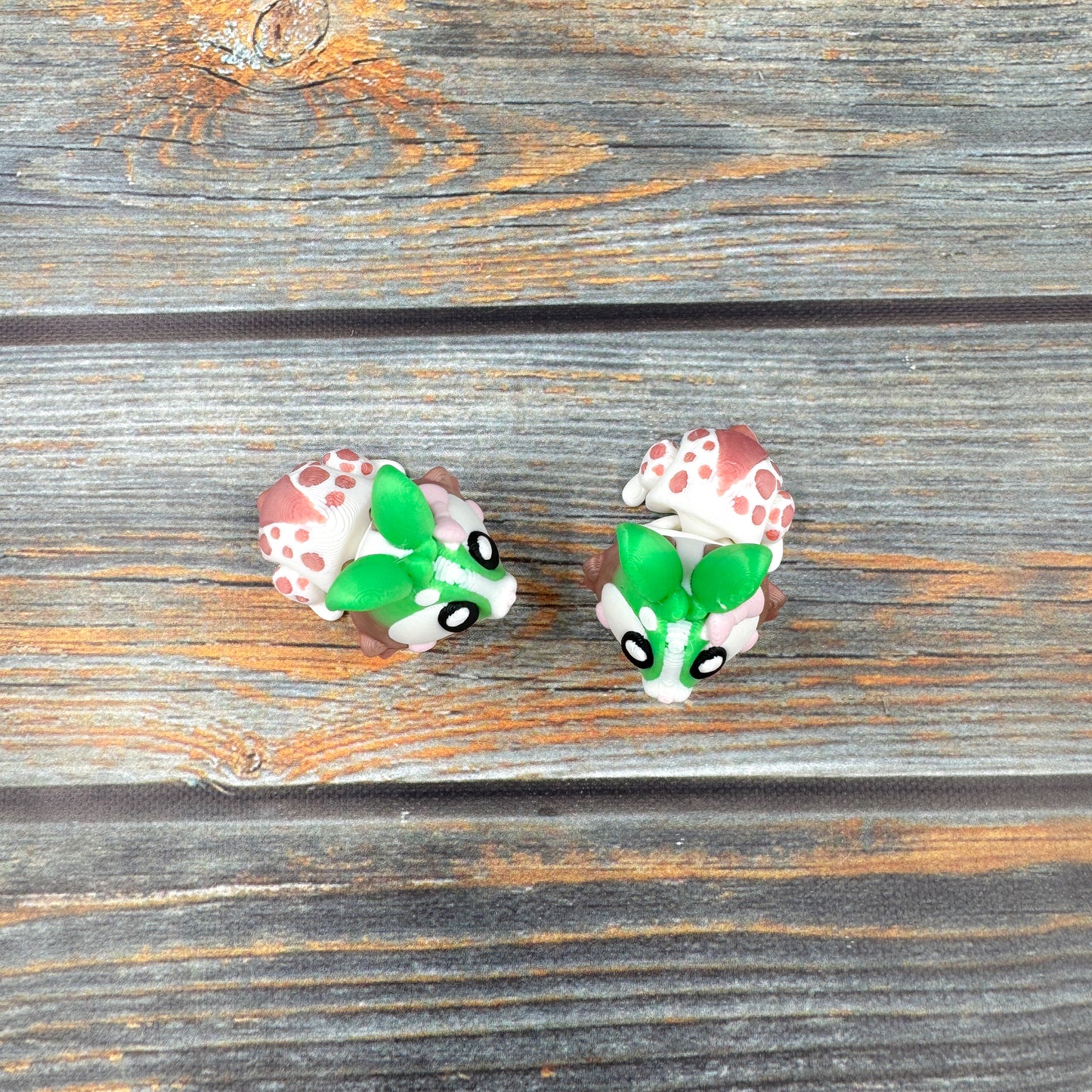 Spotted Colorful Bunny Articulated 3D Printed Fidget Figure
