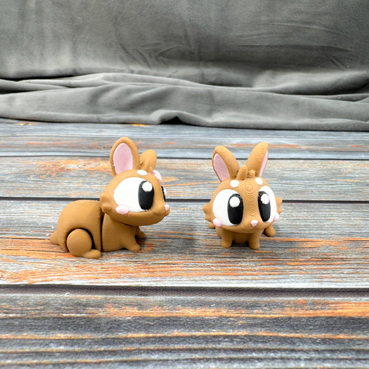 Bunny Articulated 3D Printed Fidget Figure