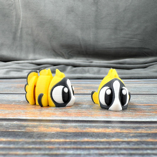 Butterflyfish Articulated 3D Printed Fidget Figure