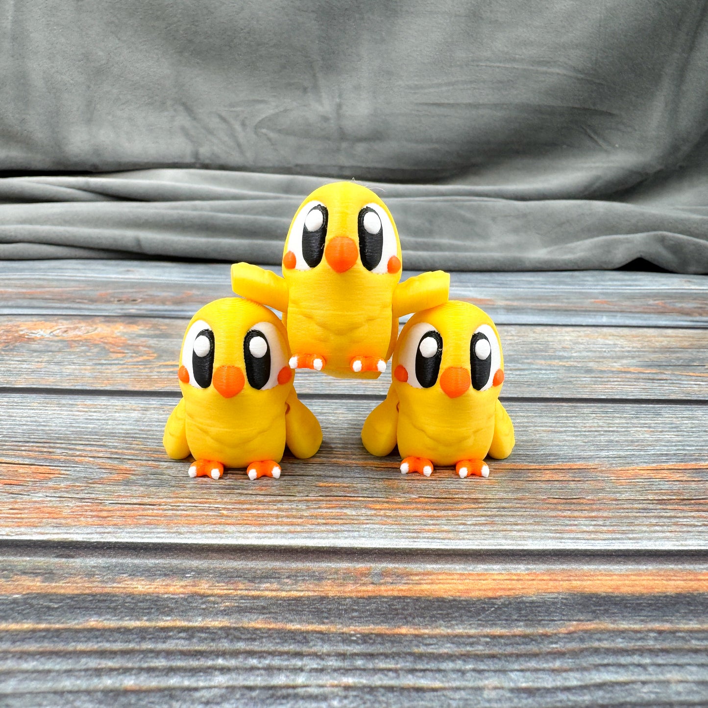 Canary Articulated 3D Printed Fidget Figure