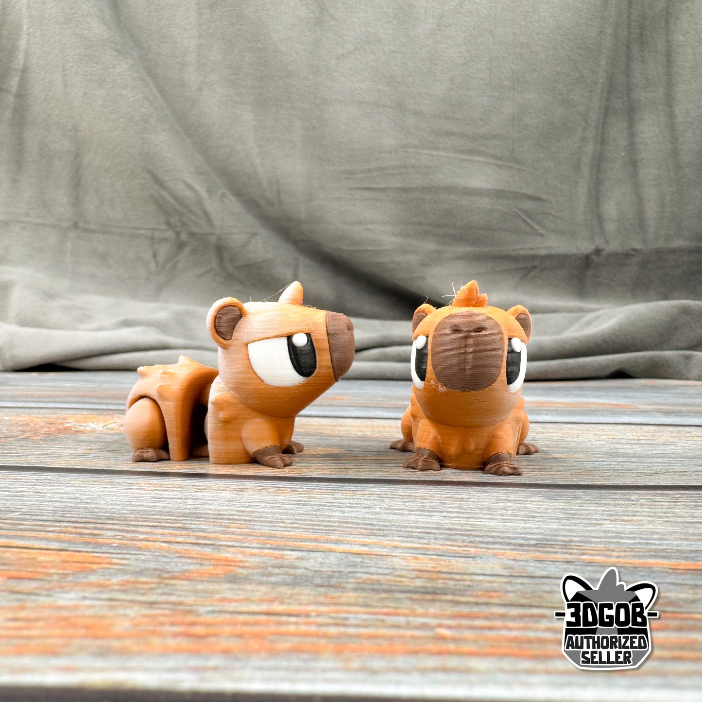 Capybara Articulated 3D Printed Fidget Figure