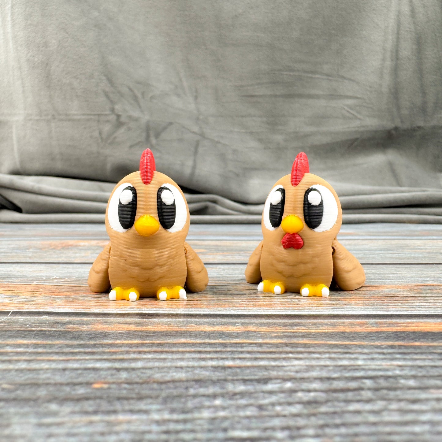 Rooster Articulated 3D Printed Fidget Figure