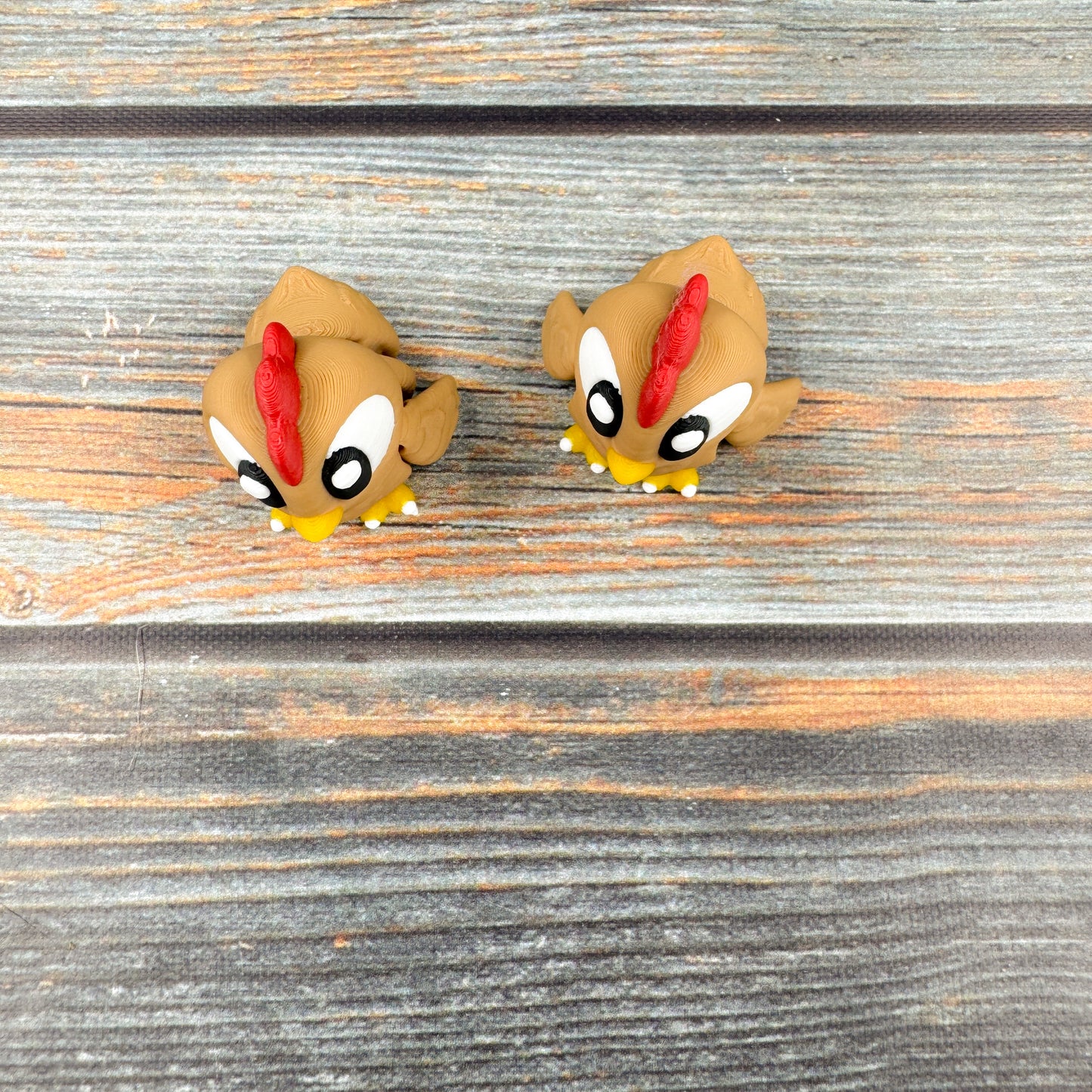 Rooster Articulated 3D Printed Fidget Figure