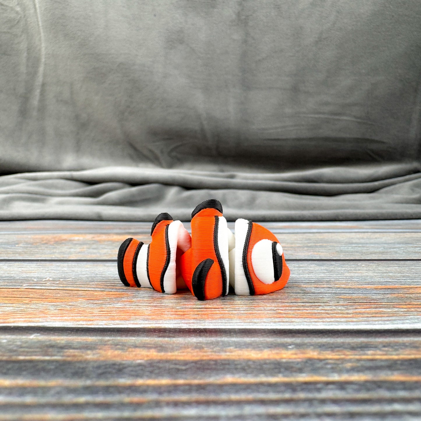 Clownfish Articulated 3D Printed Fidget Figure