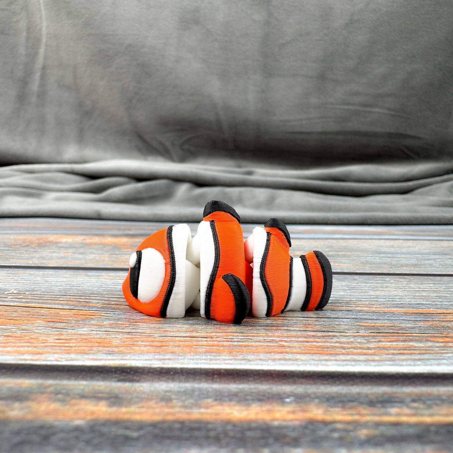 Clownfish Articulated 3D Printed Fidget Figure