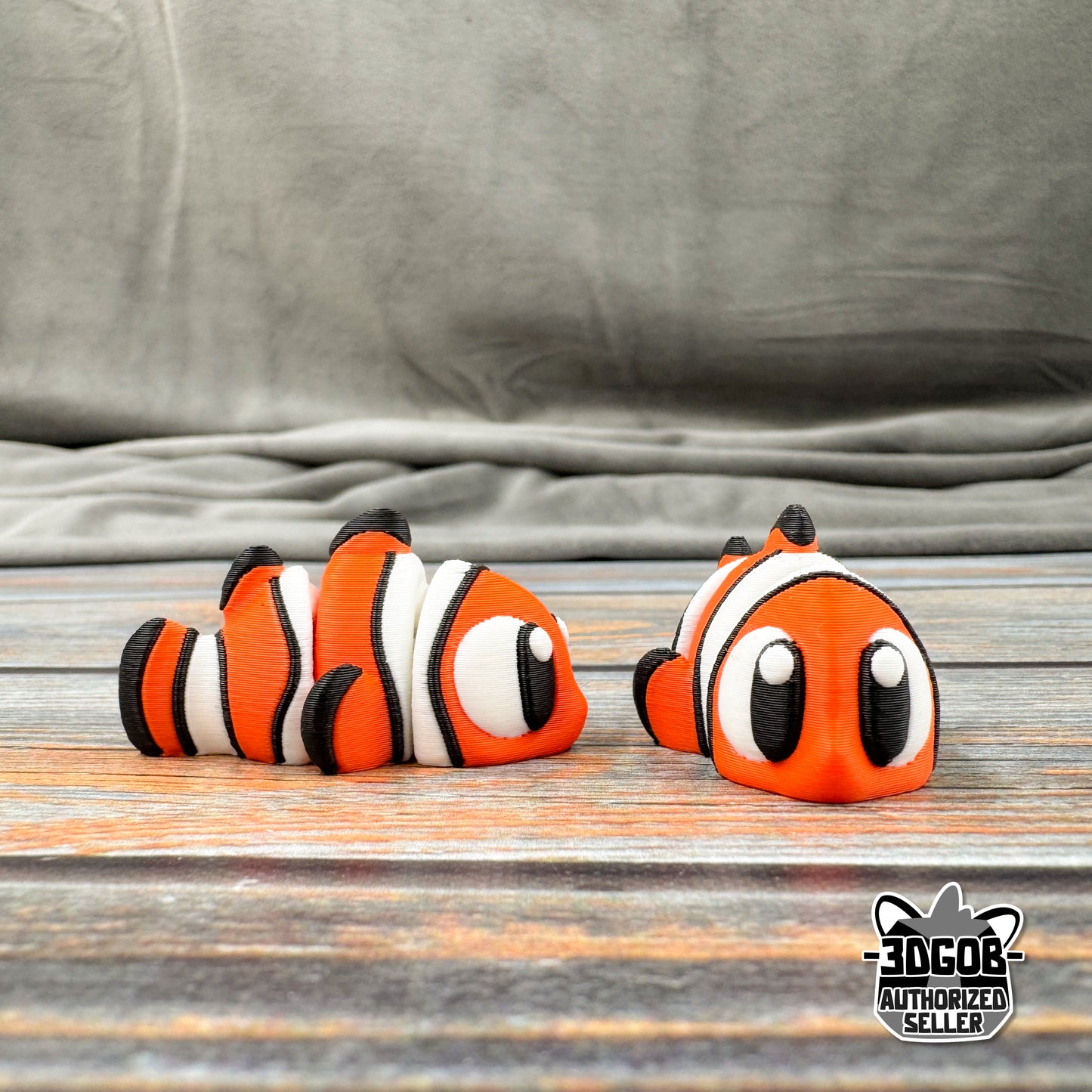 Clownfish Articulated 3D Printed Fidget Figure