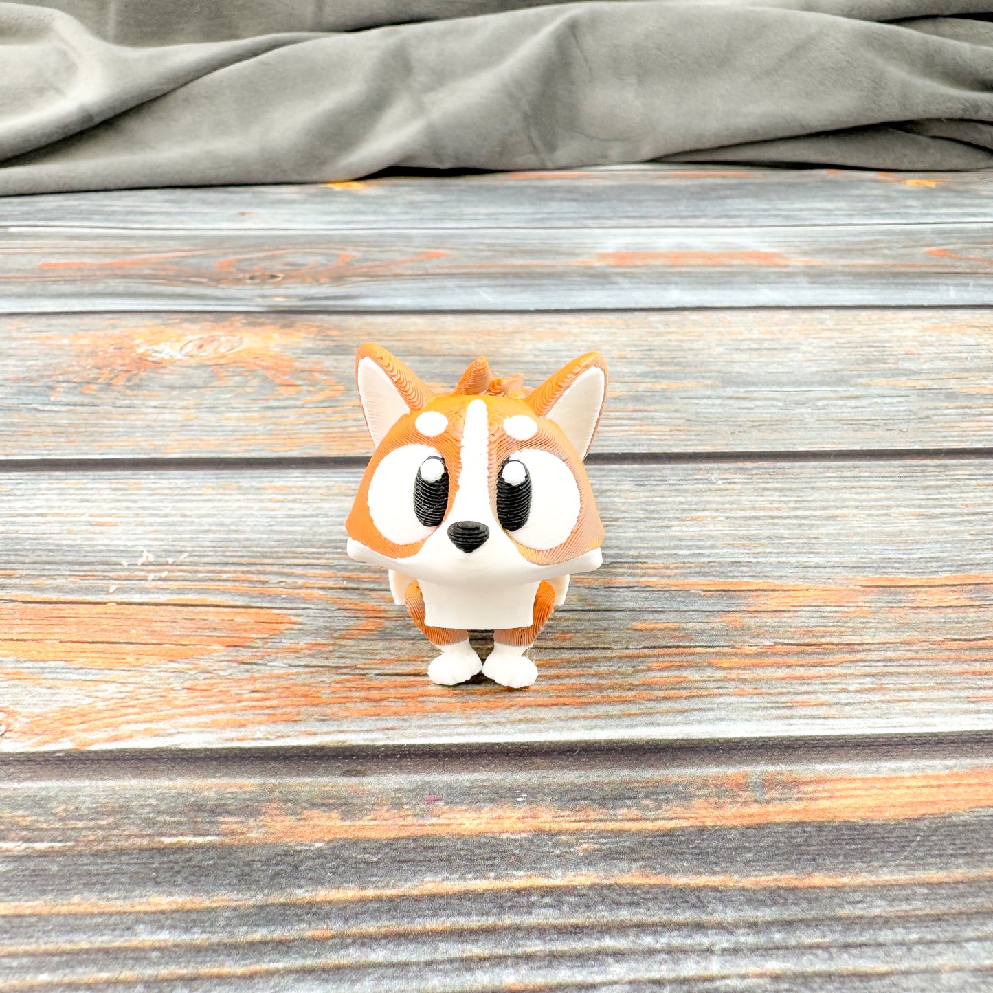 Corgi 3D Printed Fidget Figure