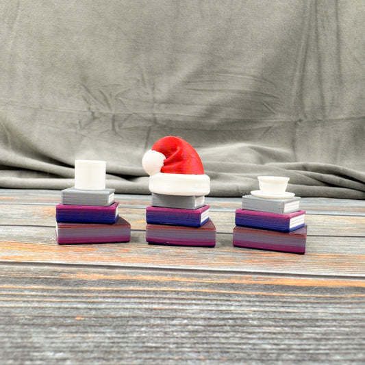 Cozy Books 3D Printed Clicker Fidgets