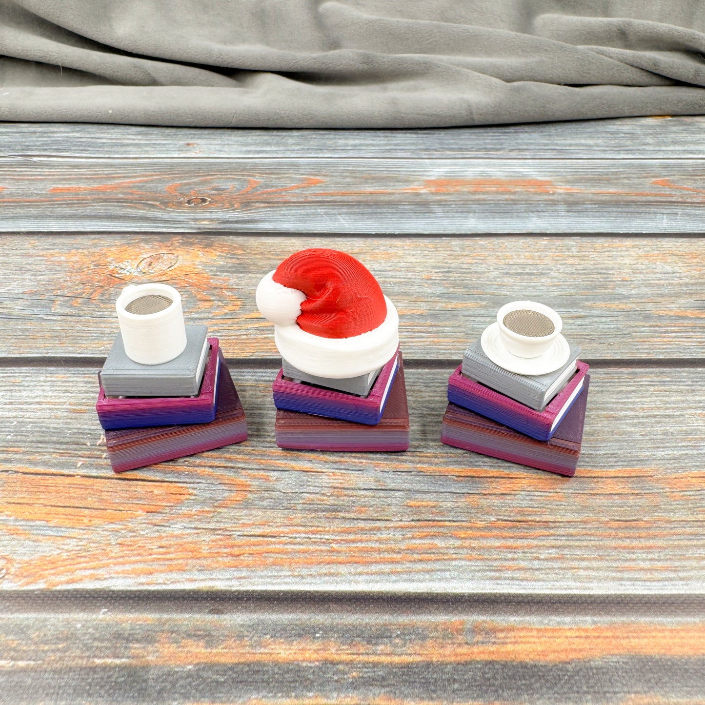 Cozy Books 3D Printed Clicker Fidgets