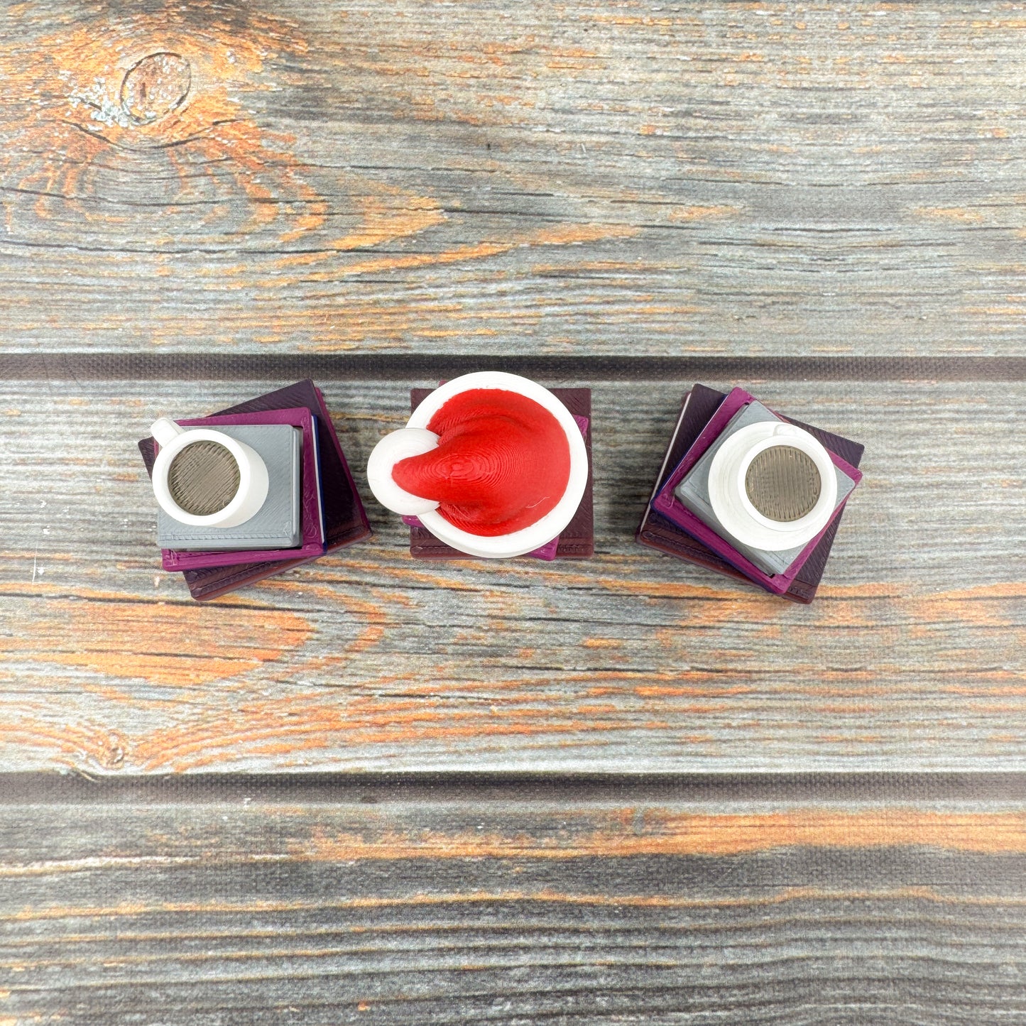 Cozy Books 3D Printed Clicker Fidgets
