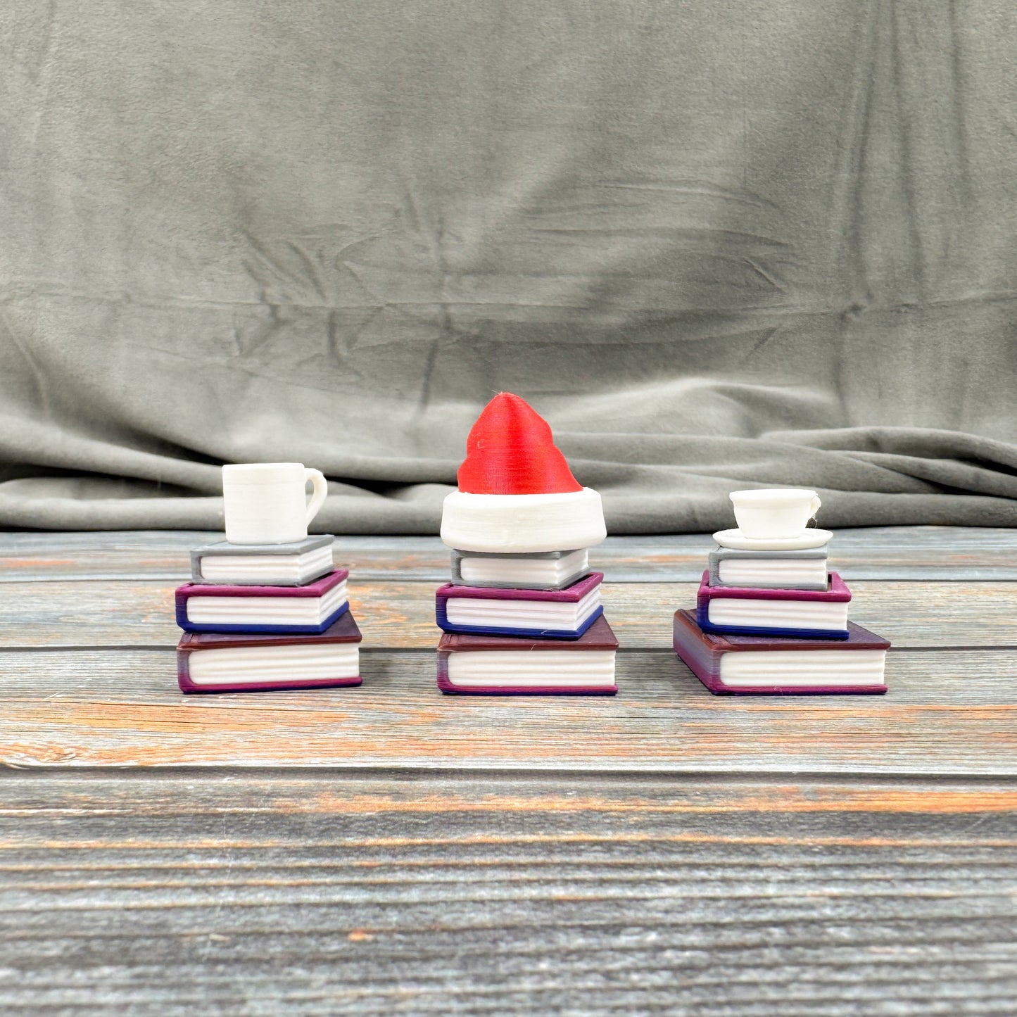 Cozy Books 3D Printed Clicker Fidgets