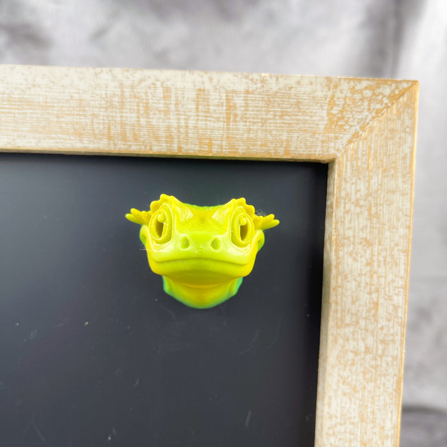 Crested Gecko 3D Printed Magnet