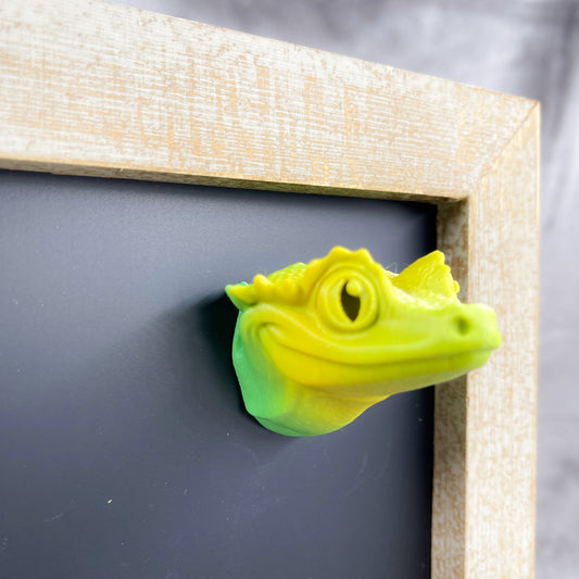 Crested Gecko 3D Printed Magnet