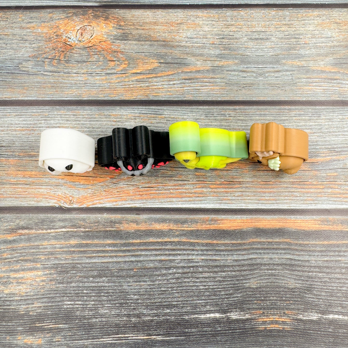 Cryptids 3D Printed Clicker Fidgets