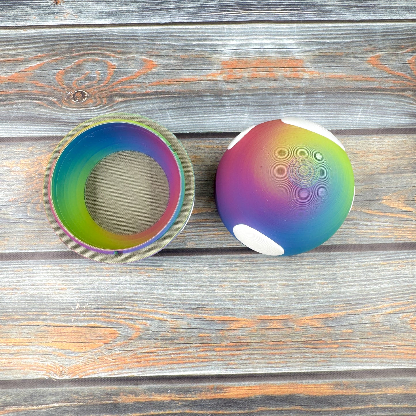 Dinosaur Egg Twist Lock 3D Printed Storage Egg