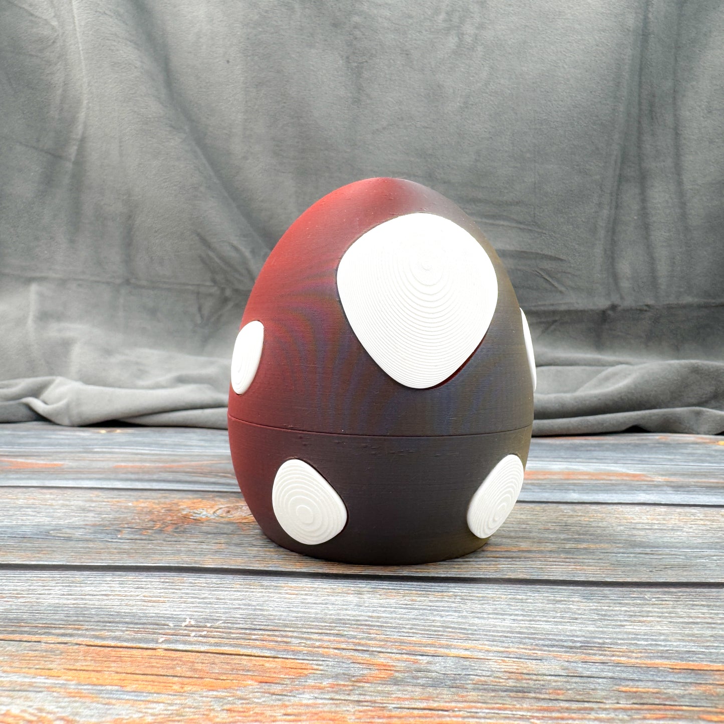 Dinosaur Egg Twist Lock 3D Printed Storage Egg