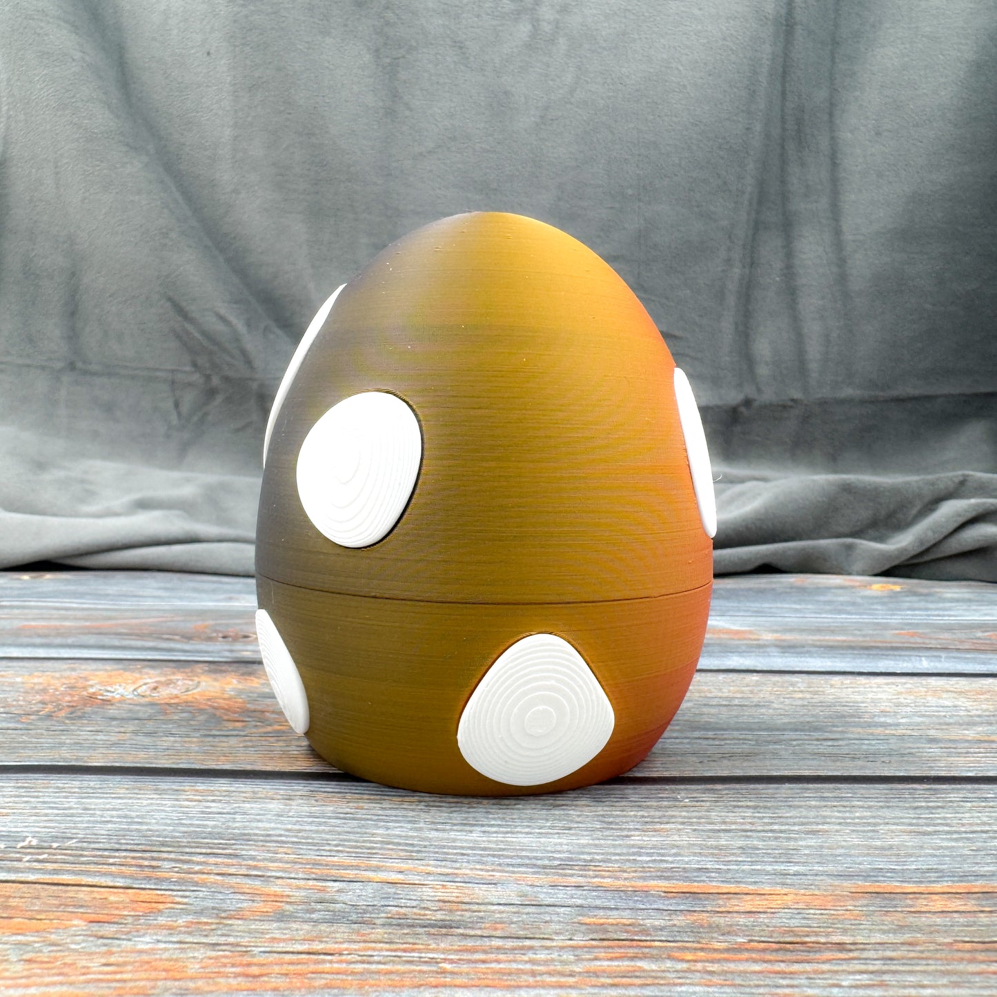 Dinosaur Egg Twist Lock 3D Printed Storage Egg