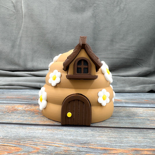 Beehive 3D Printed Storage for Baby Bees