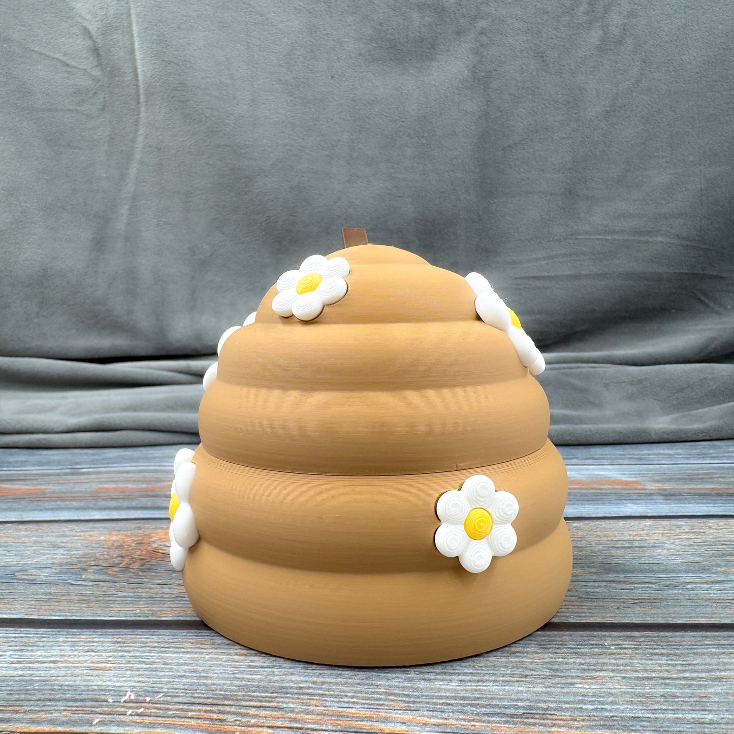 Beehive 3D Printed Storage for Baby Bees