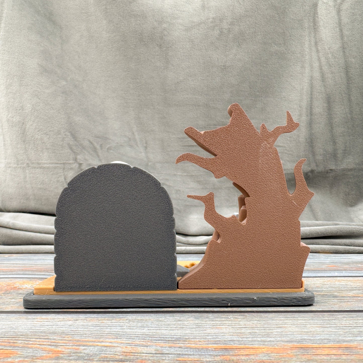 Ghost Graveyard 3D Printed Fidget Figure Diorama