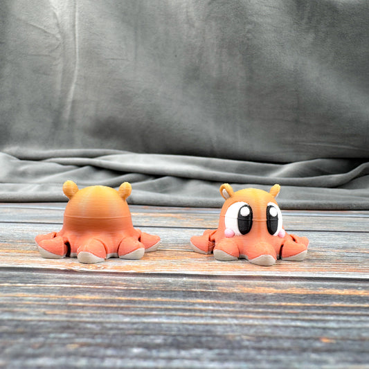 Octopus Articulated 3D Printed Fidget Figure