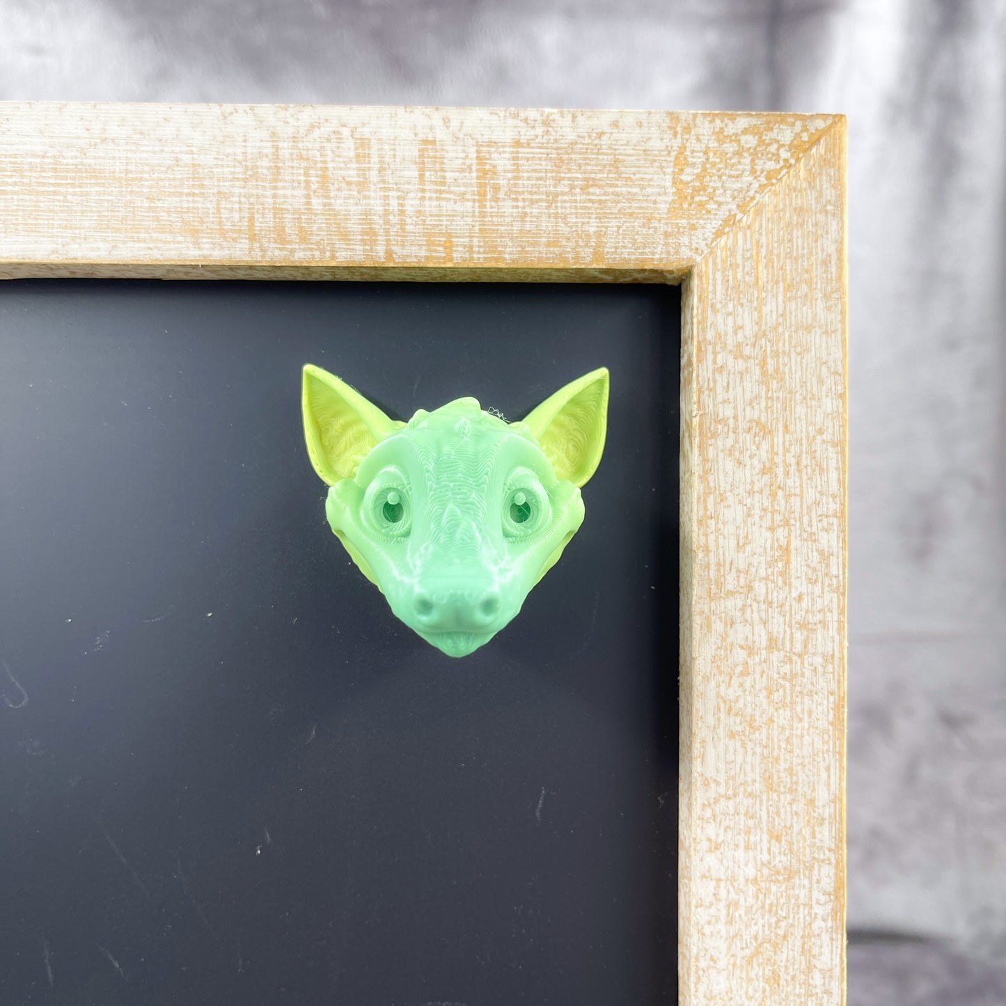 Fruit Bat 3D Printed Magnet