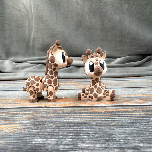 Giraffe Articulated 3D Printed Fidget Figure