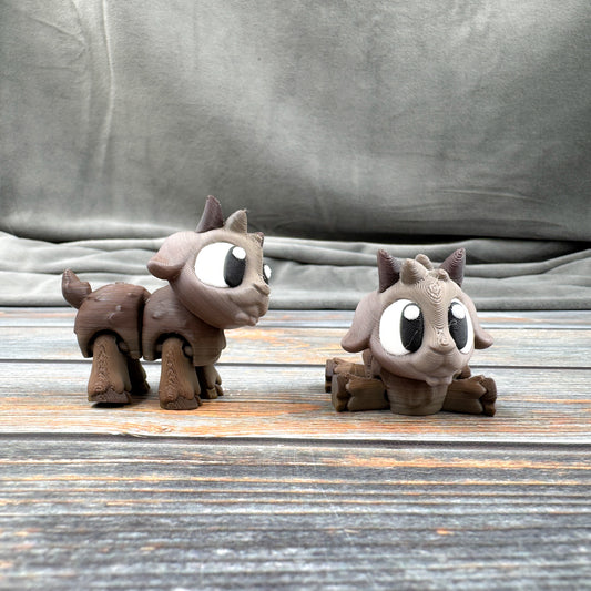 Goat Articulated 3D Printed Fidget Figure