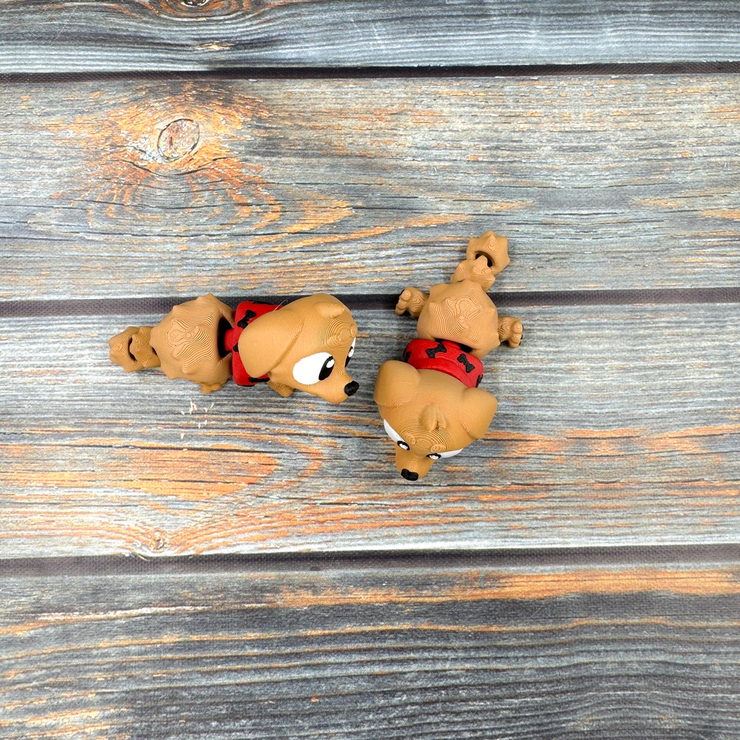Golden Retriever Articulated 3D Printed Fidget Figure