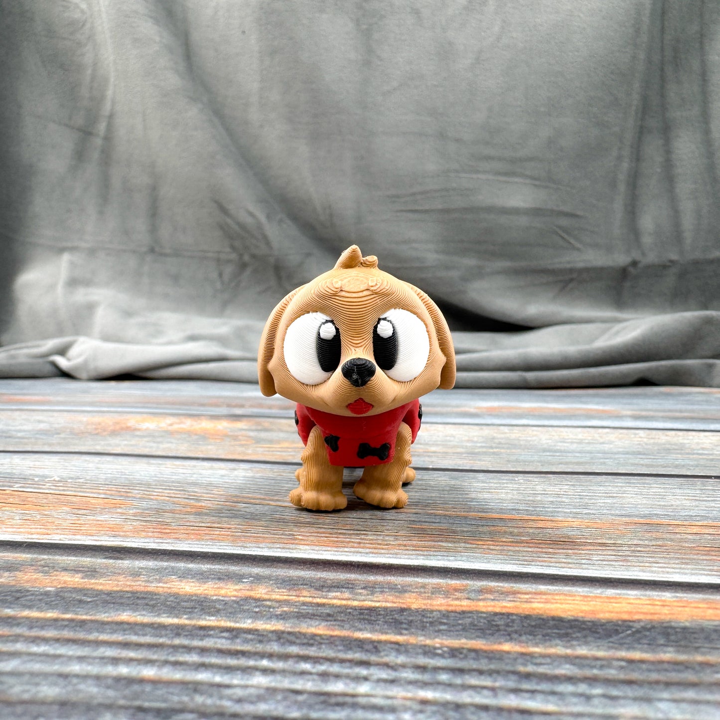 Golden Retriever Articulated 3D Printed Fidget Figure