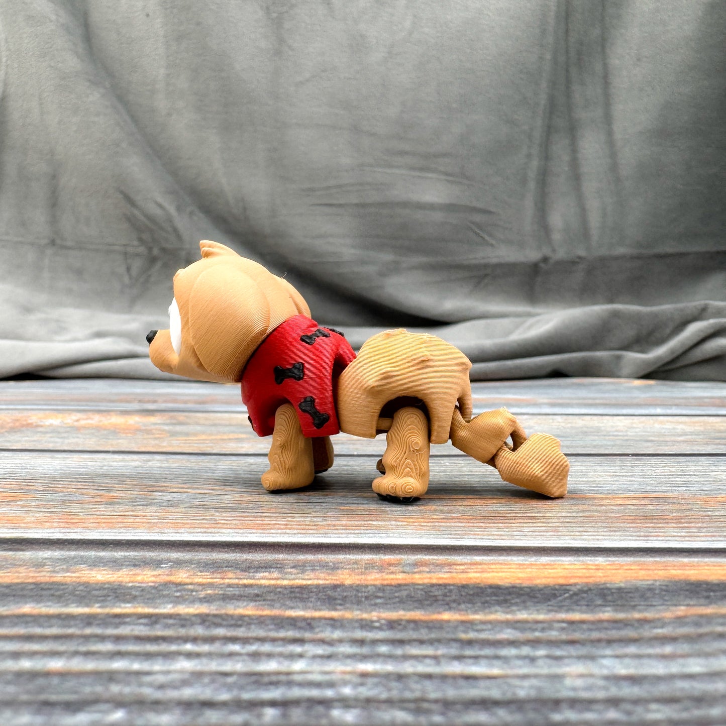 Golden Retriever Articulated 3D Printed Fidget Figure