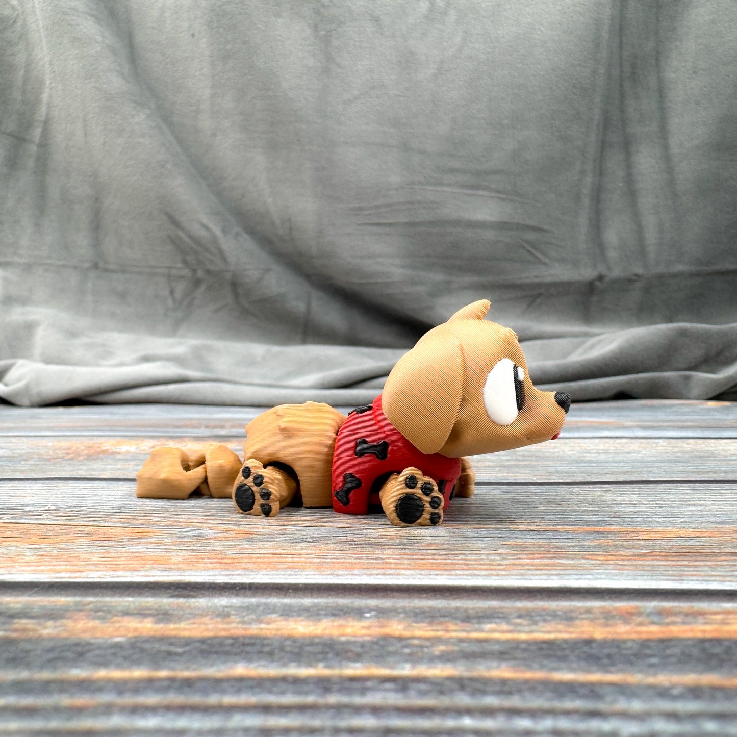 Golden Retriever Articulated 3D Printed Fidget Figure