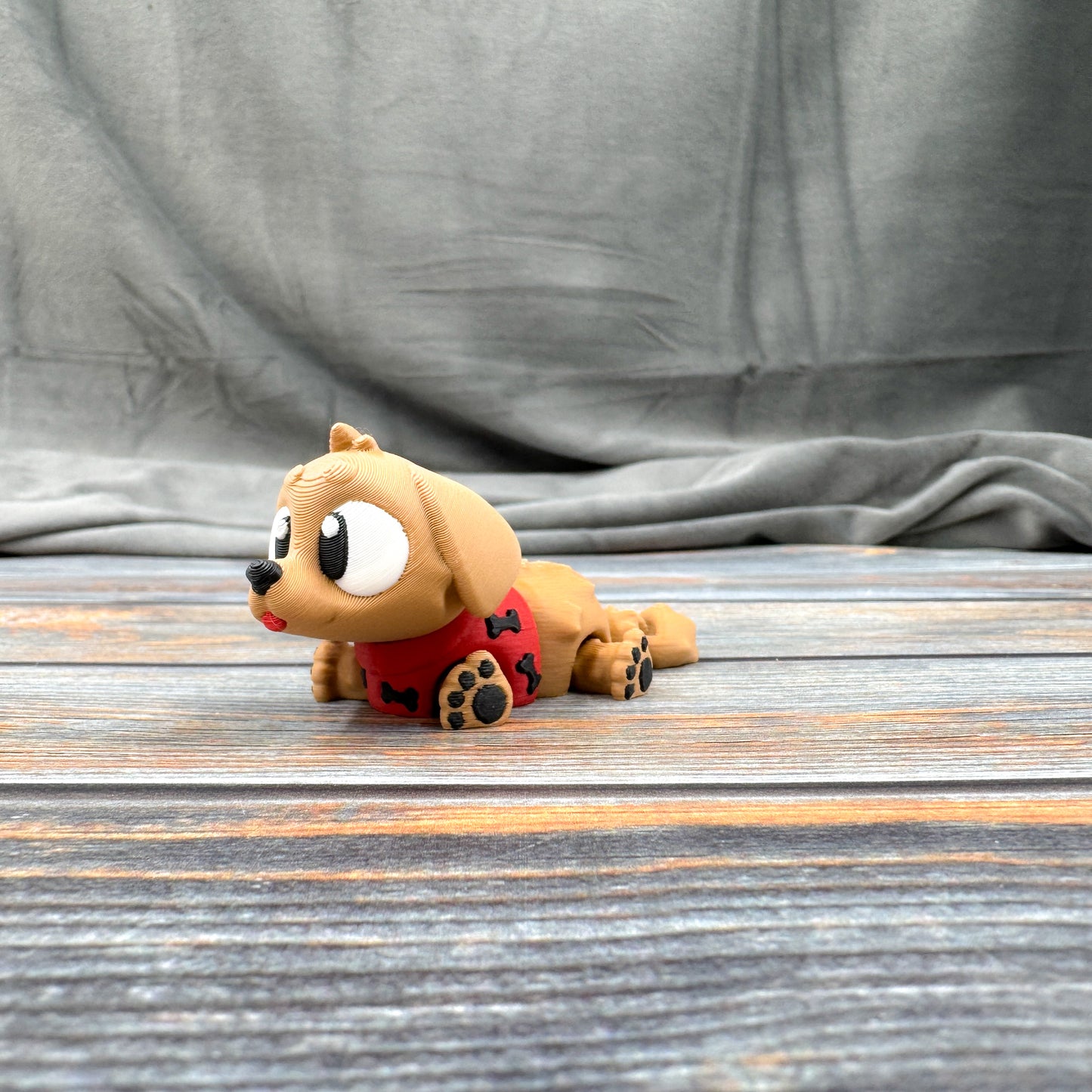 Golden Retriever Articulated 3D Printed Fidget Figure