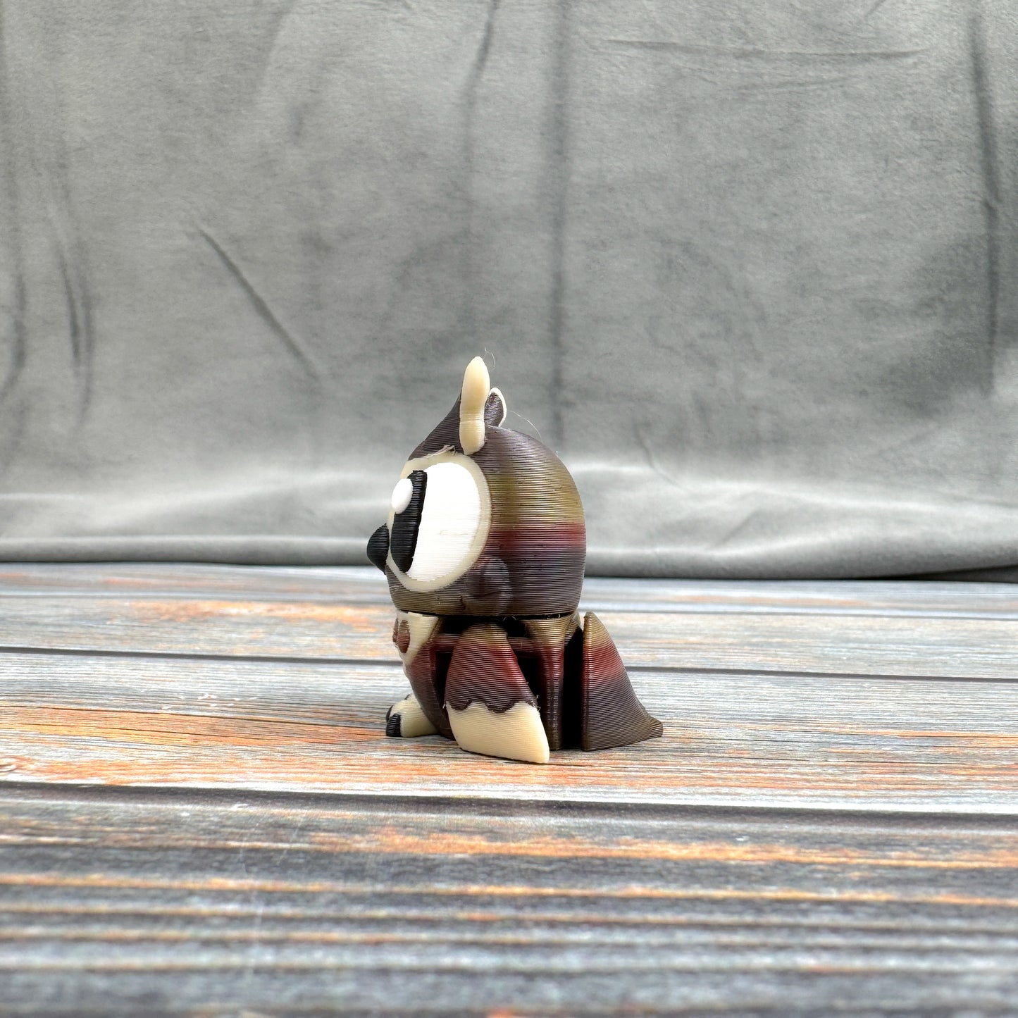 Great Horned Owl Articulated 3D Printed Fidget Figure