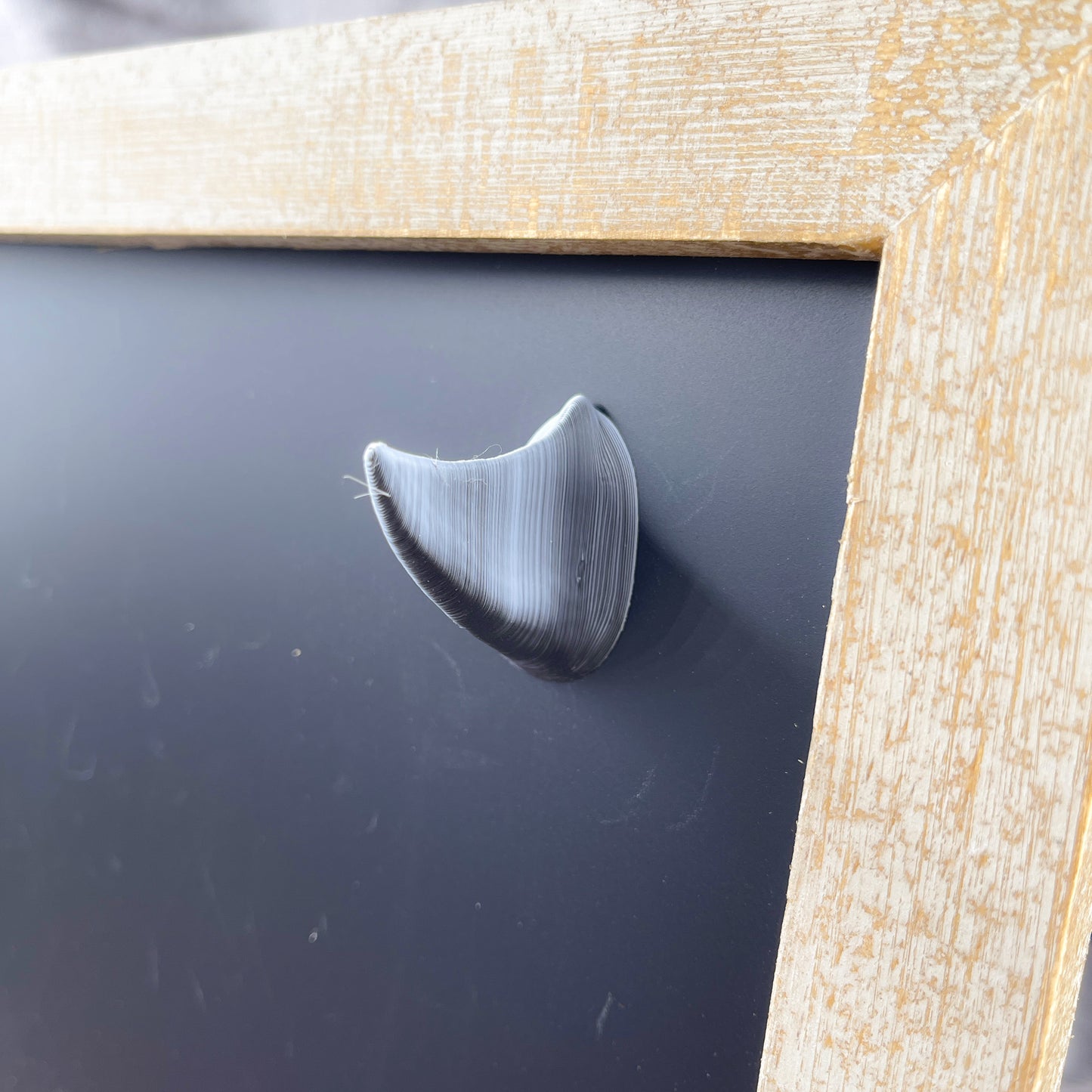 Great White Shark Fin 3D Printed Magnet