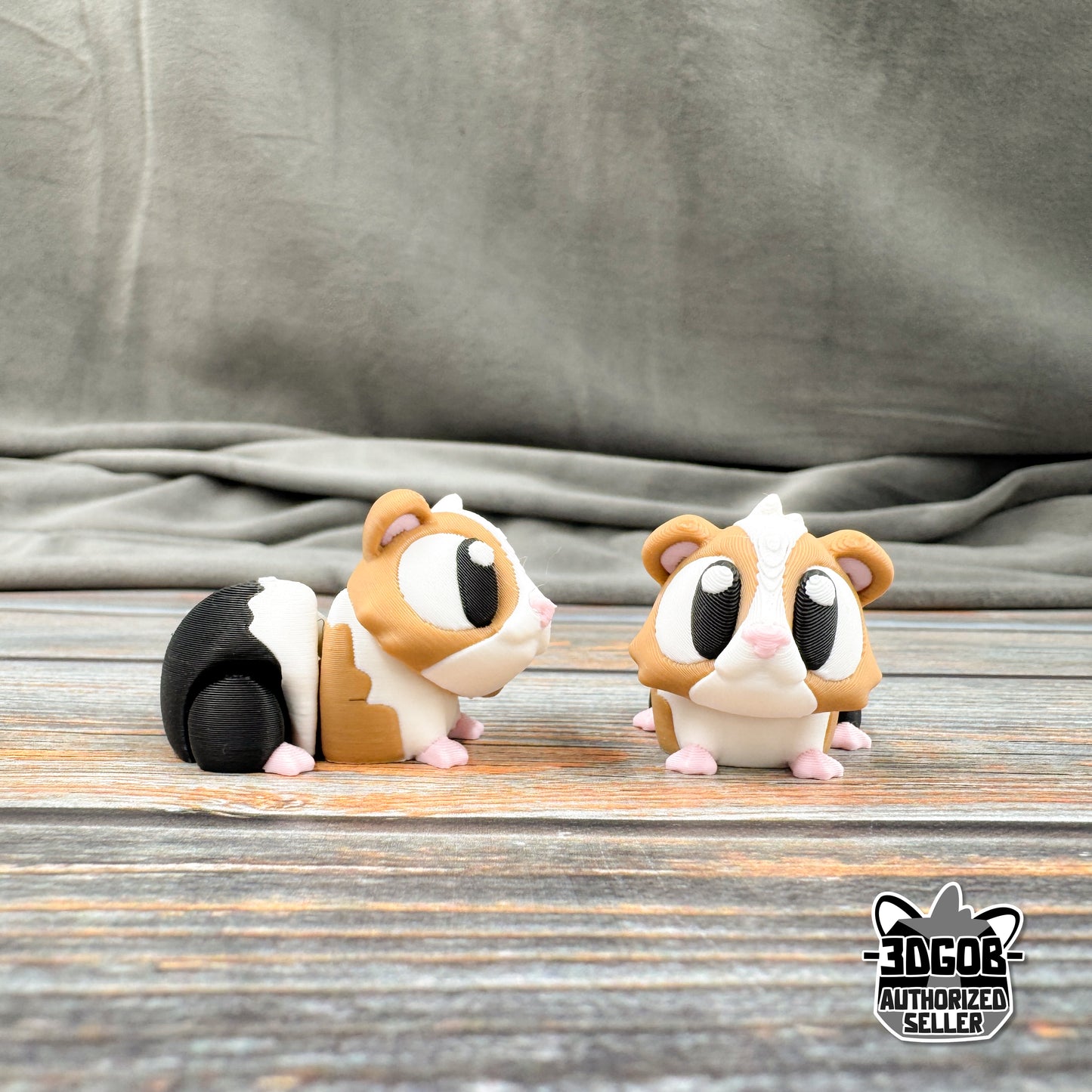 Guinea Pig Articulated 3D Printed Fidget Figure