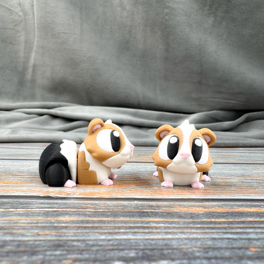 Guinea Pig Articulated 3D Printed Fidget Figure
