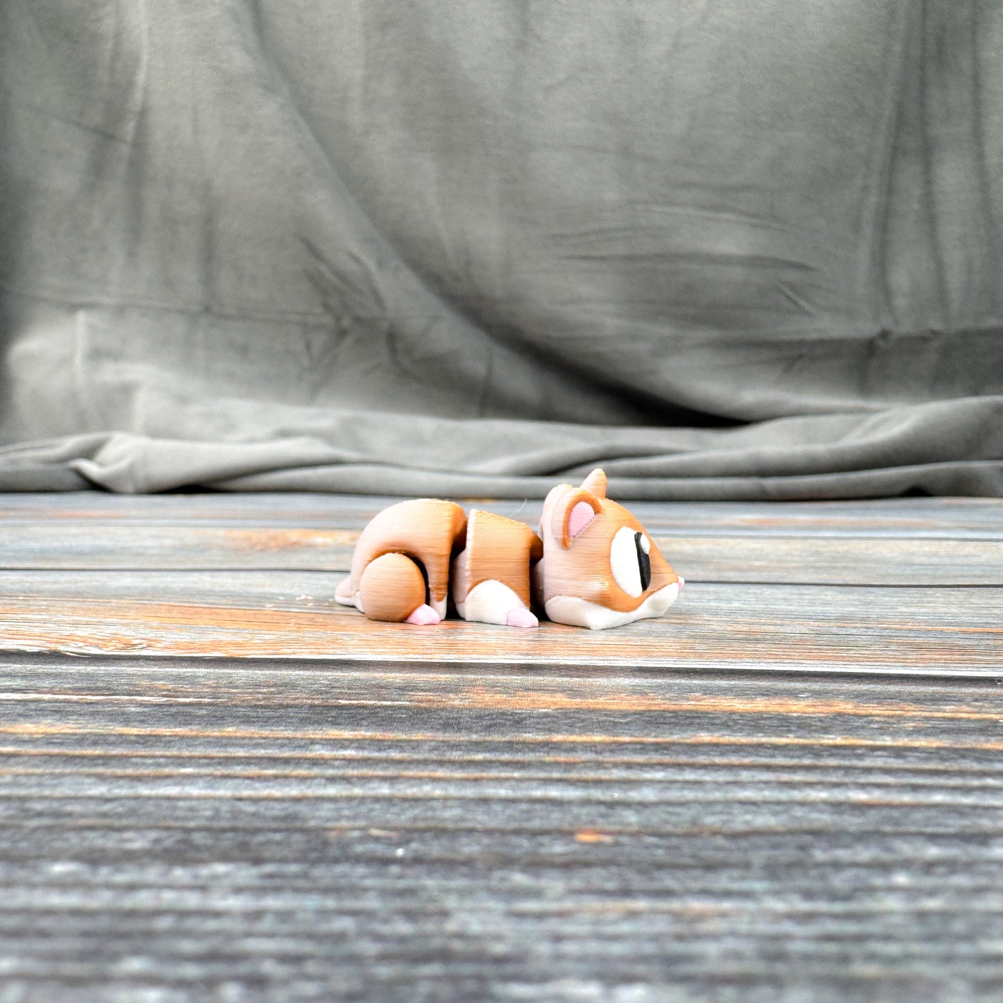 Hamster Articulated 3D Printed Fidget Figure