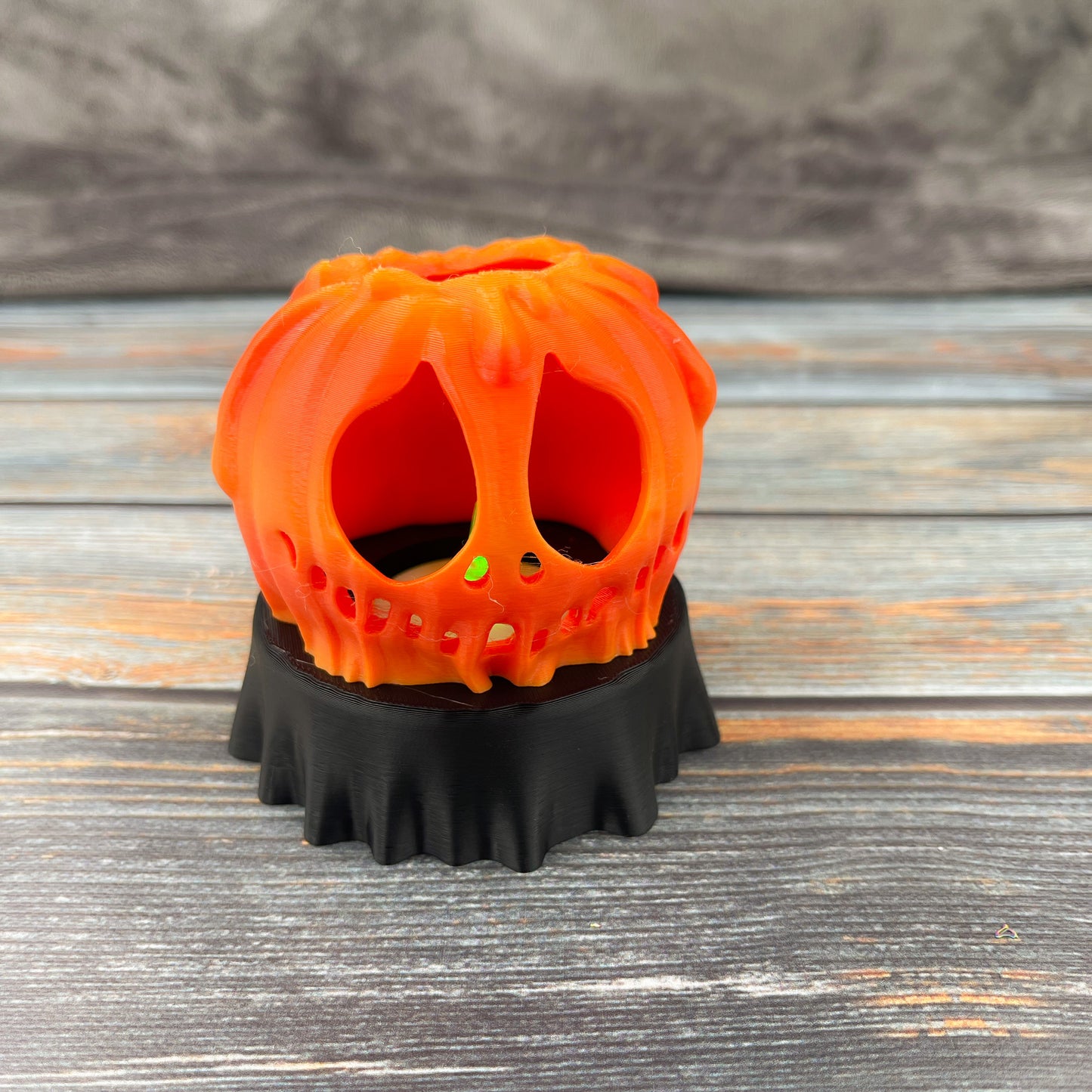 Jack-O-Lantern LED Tea Light Cover