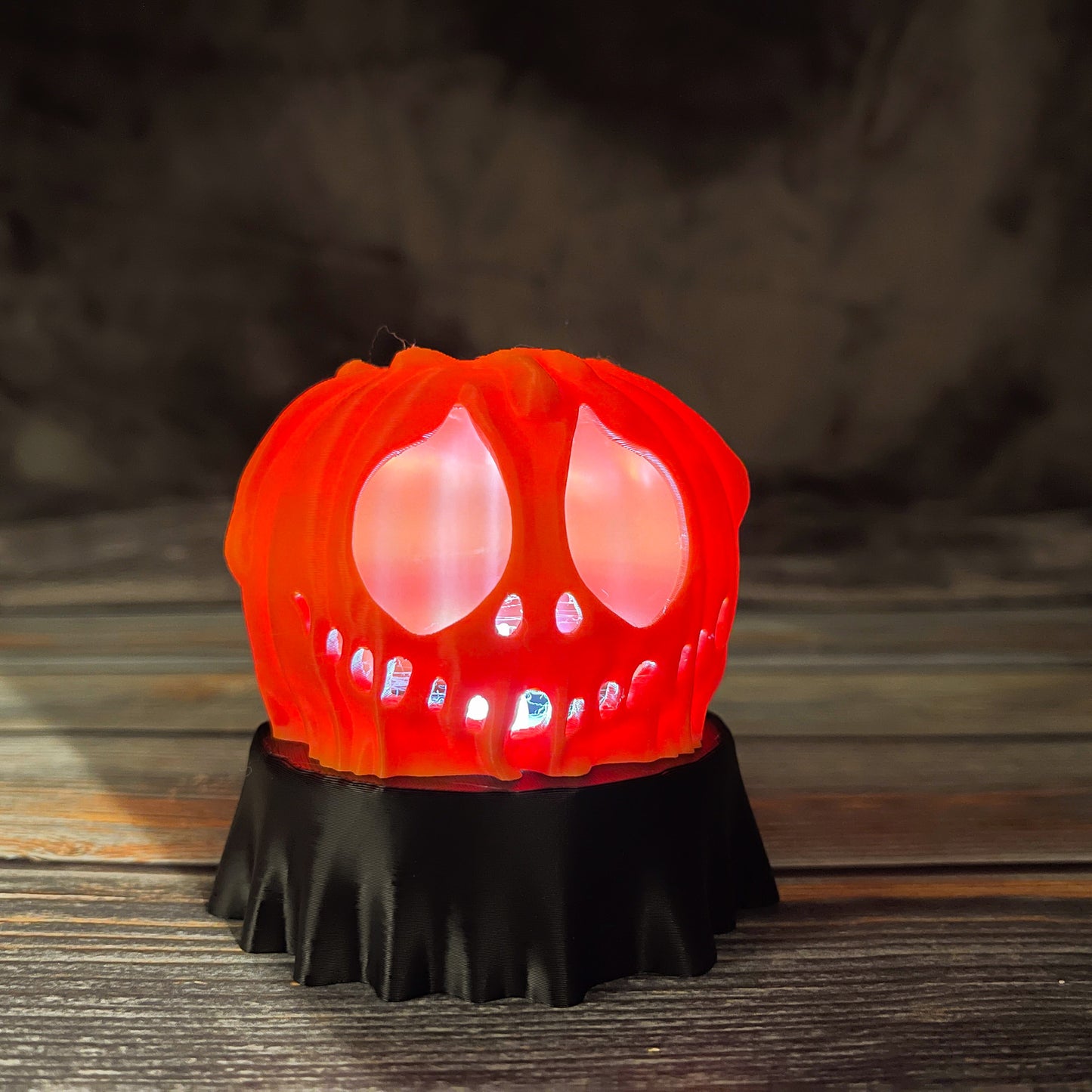 Jack-O-Lantern LED Tea Light Cover