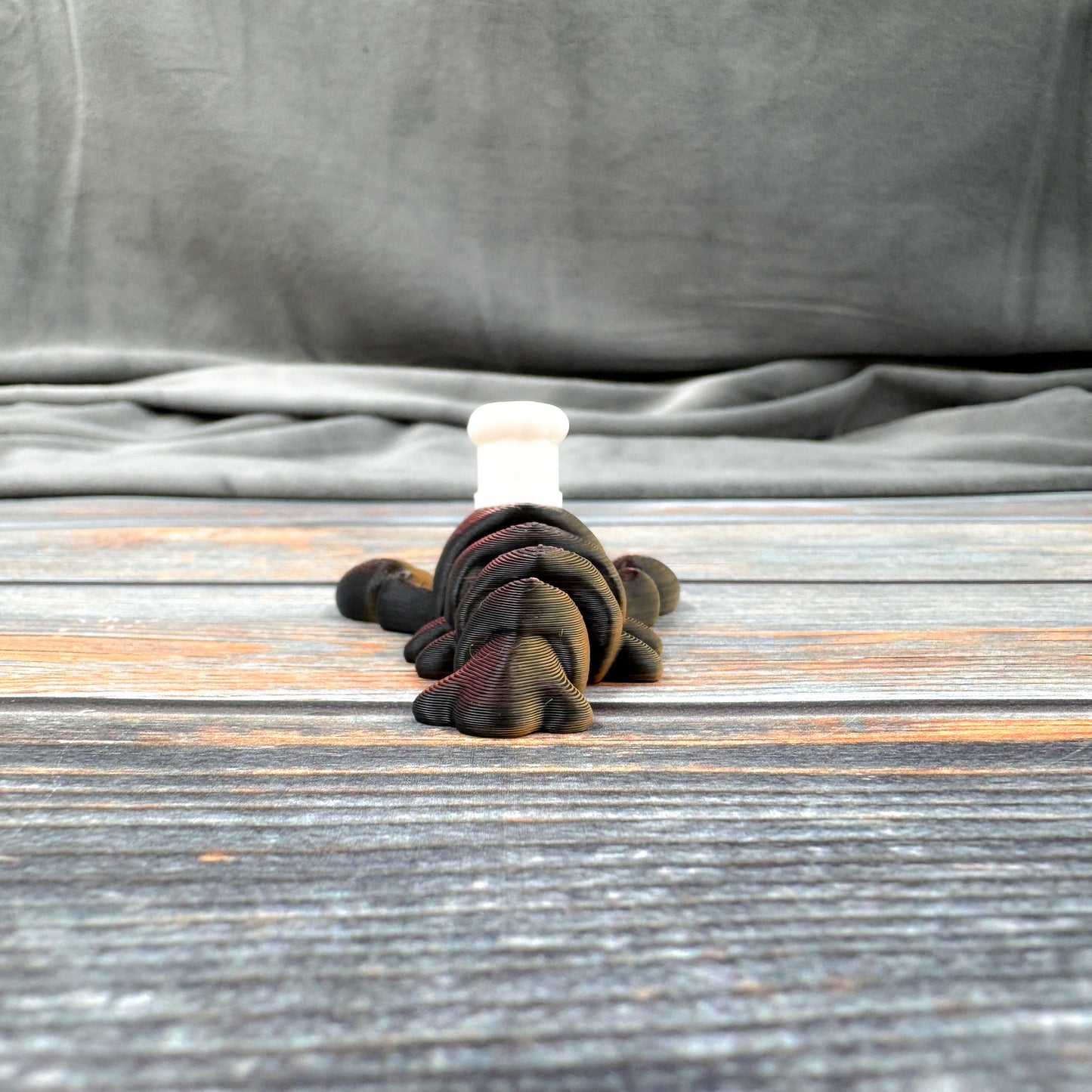 Lobster with Chef Hat Articulated 3D Printed Fidget Figure