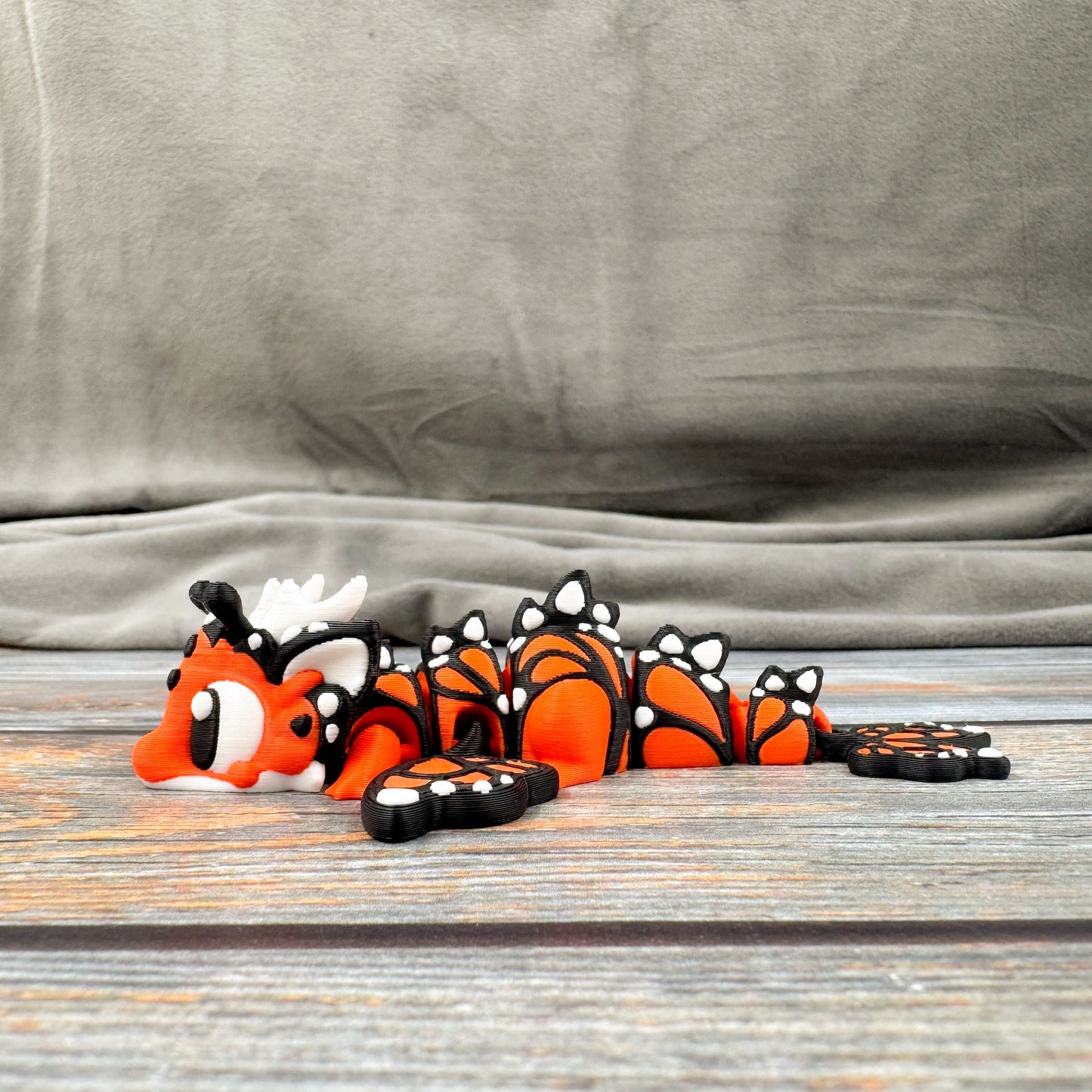 Mini Butterfly Dragon Articulated 3D Printed Fidget Figure