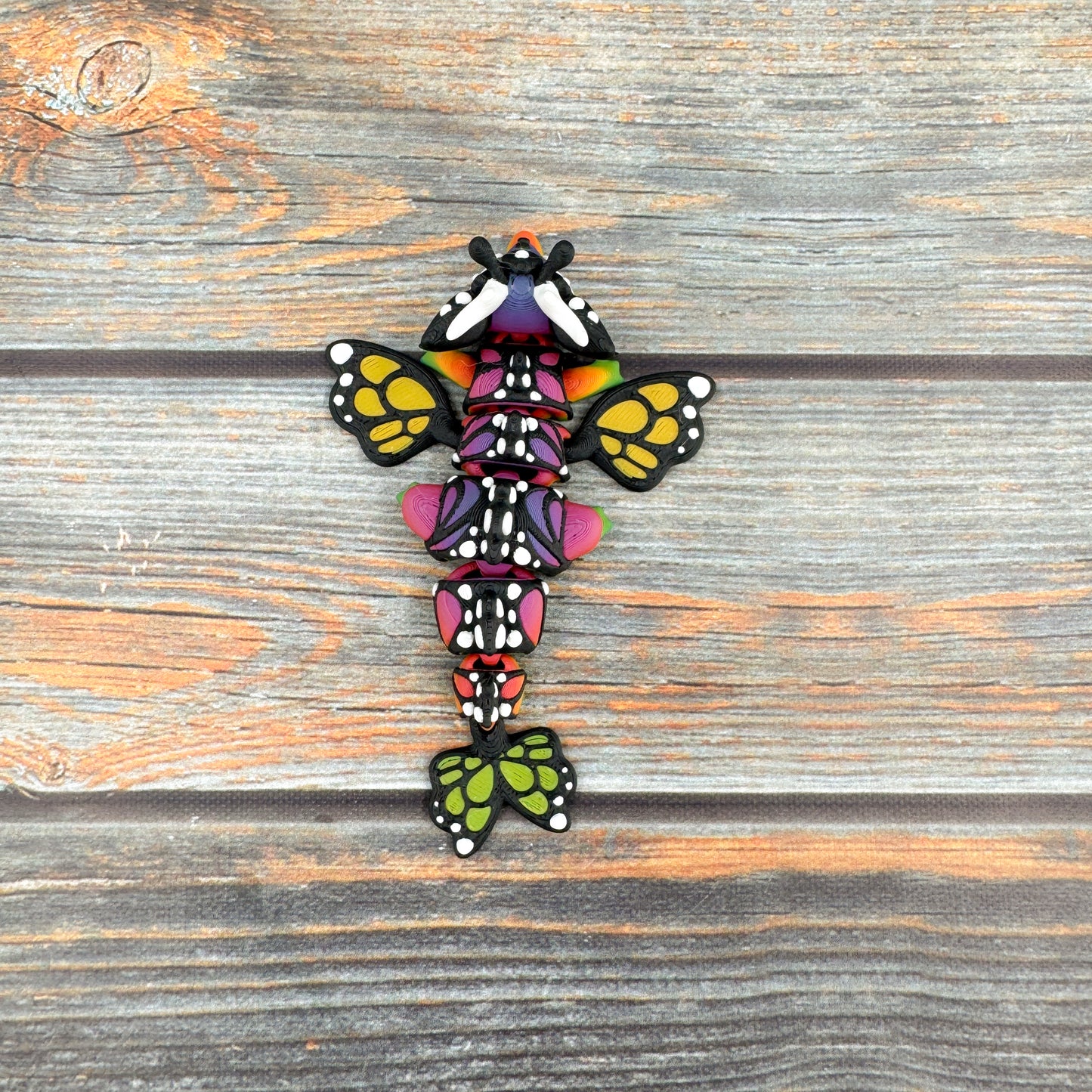 Mini Butterfly Dragon Articulated 3D Printed Fidget Figure