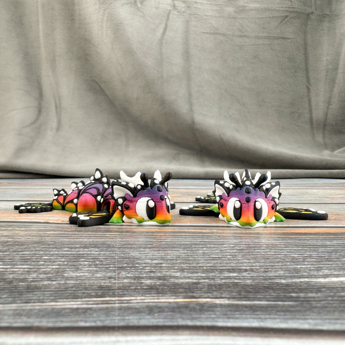 Mini Butterfly Dragon Articulated 3D Printed Fidget Figure