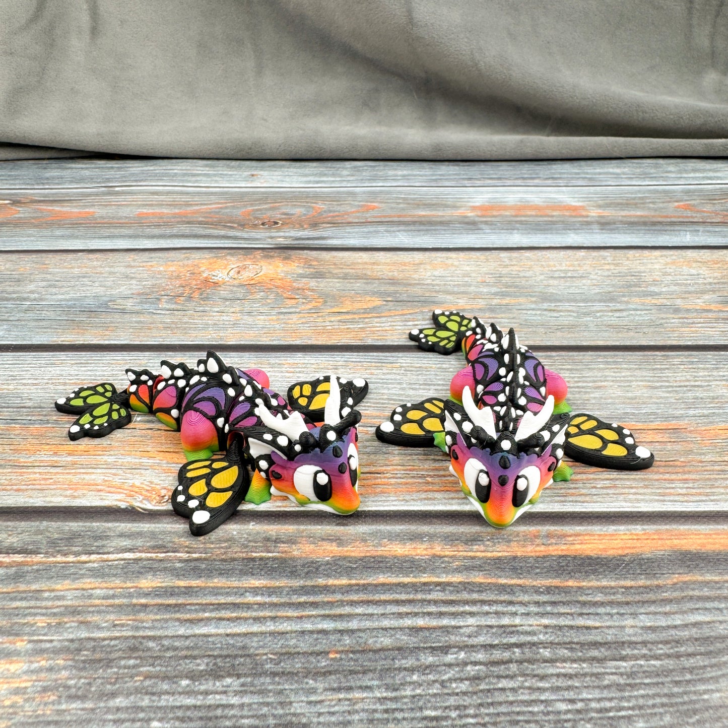 Mini Butterfly Dragon Articulated 3D Printed Fidget Figure