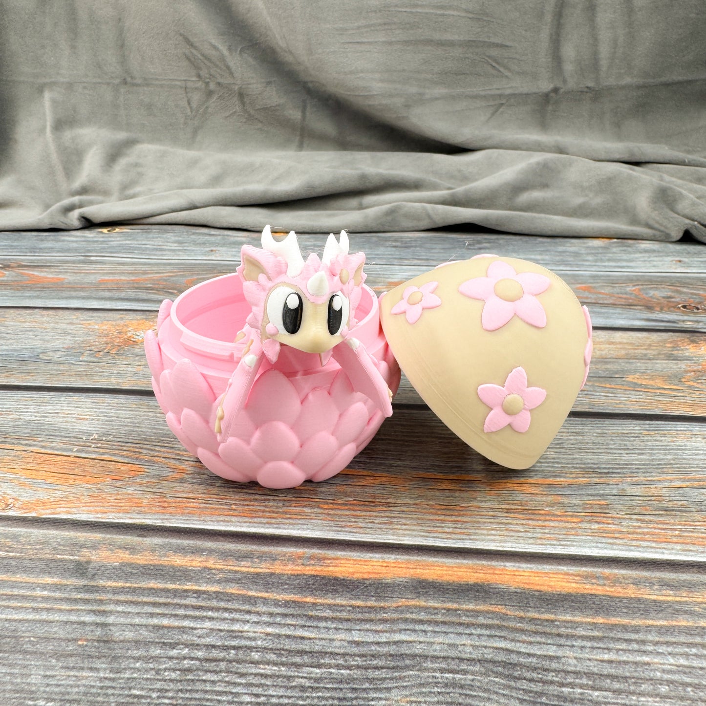 Mini Cherry Blossom Dragon Articulated 3D Printed Fidget Figure