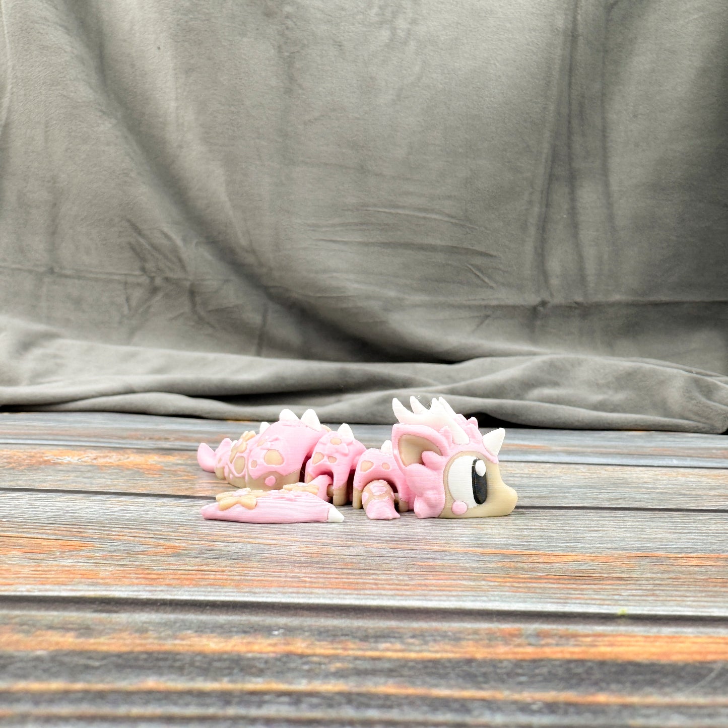 Mini Cherry Blossom Dragon Articulated 3D Printed Fidget Figure